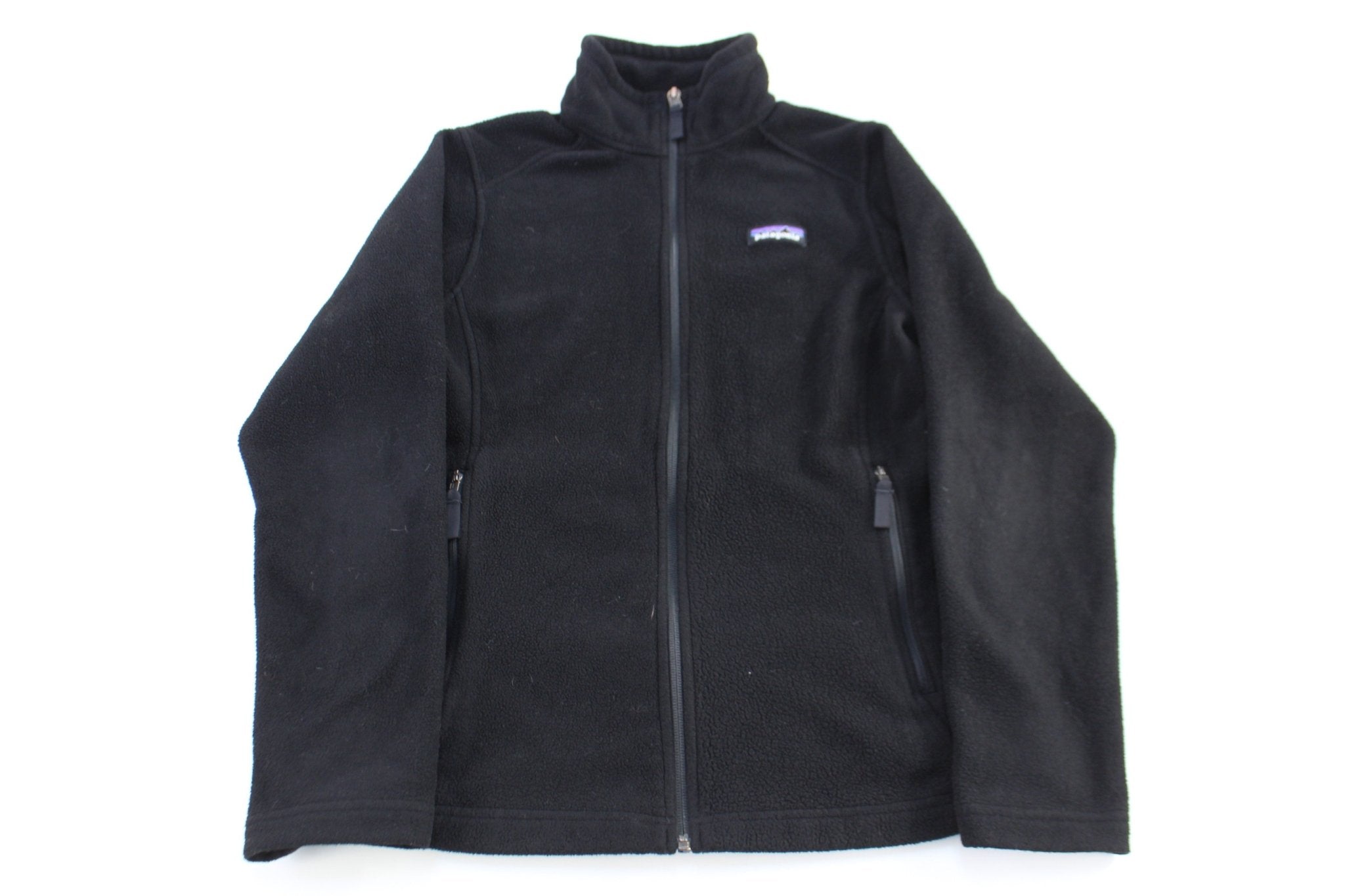 Women's Patagonia Synchilla Black Full Zip Sweater - Sweater - Thrifted Threads