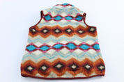 Women's Patagonia Synchilla Cinder Red Snap - T Vest - ThriftedThreads.com