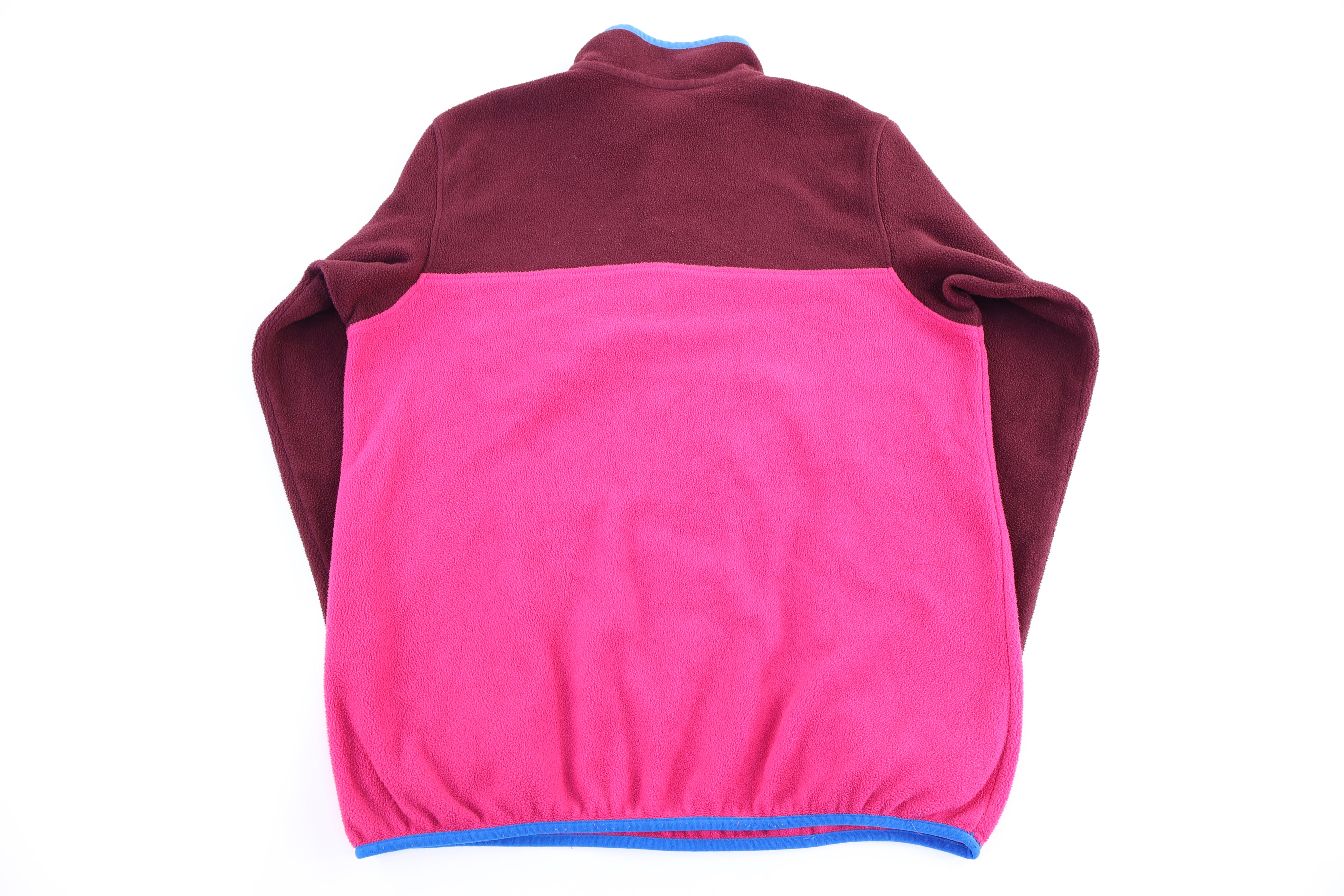 Women's Patagonia Synchilla Logo Patch Snap-T Fleece Pullover - Sweater - Thrifted Threads