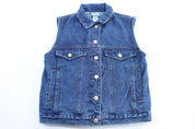 Women's Pendleton Originals Denim Patterned Vest - Jacket - Thrifted Threads
