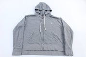 Women's Polo Ralph Lauren Embroidered Logo Full Zip Sweater - Sweater - Thrifted Threads