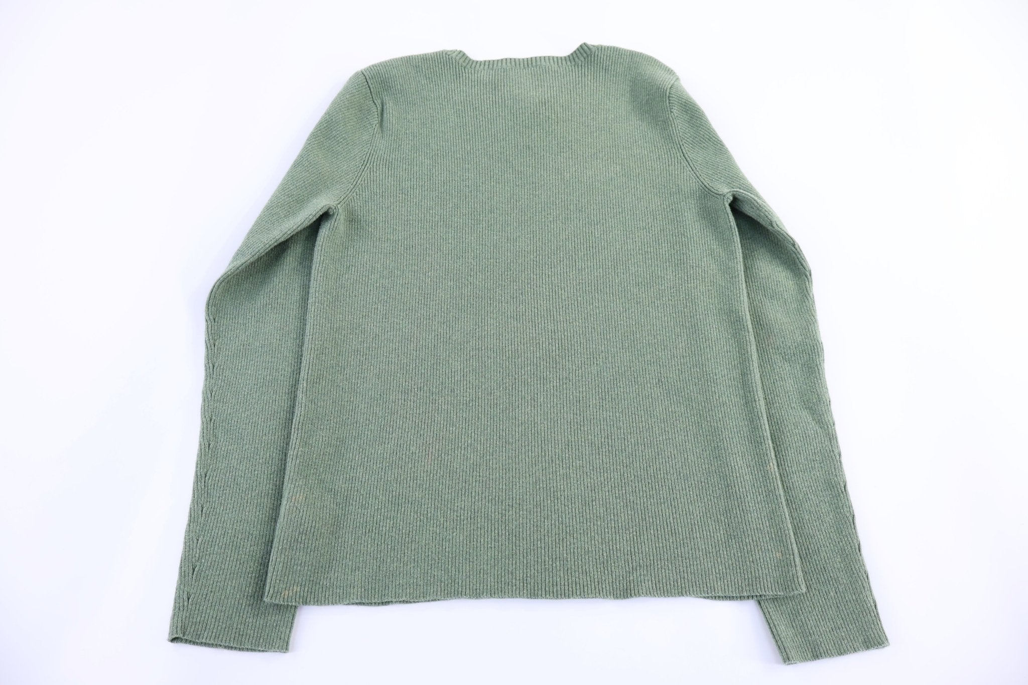 Women's Polo Ralph Lauren Green Pullover Sweater - Sweater - Thrifted Threads