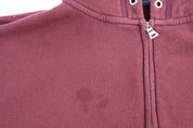 Women's Polo Ralph Lauren Maroon Full Zip Hoodie - Jacket - Thrifted Threads