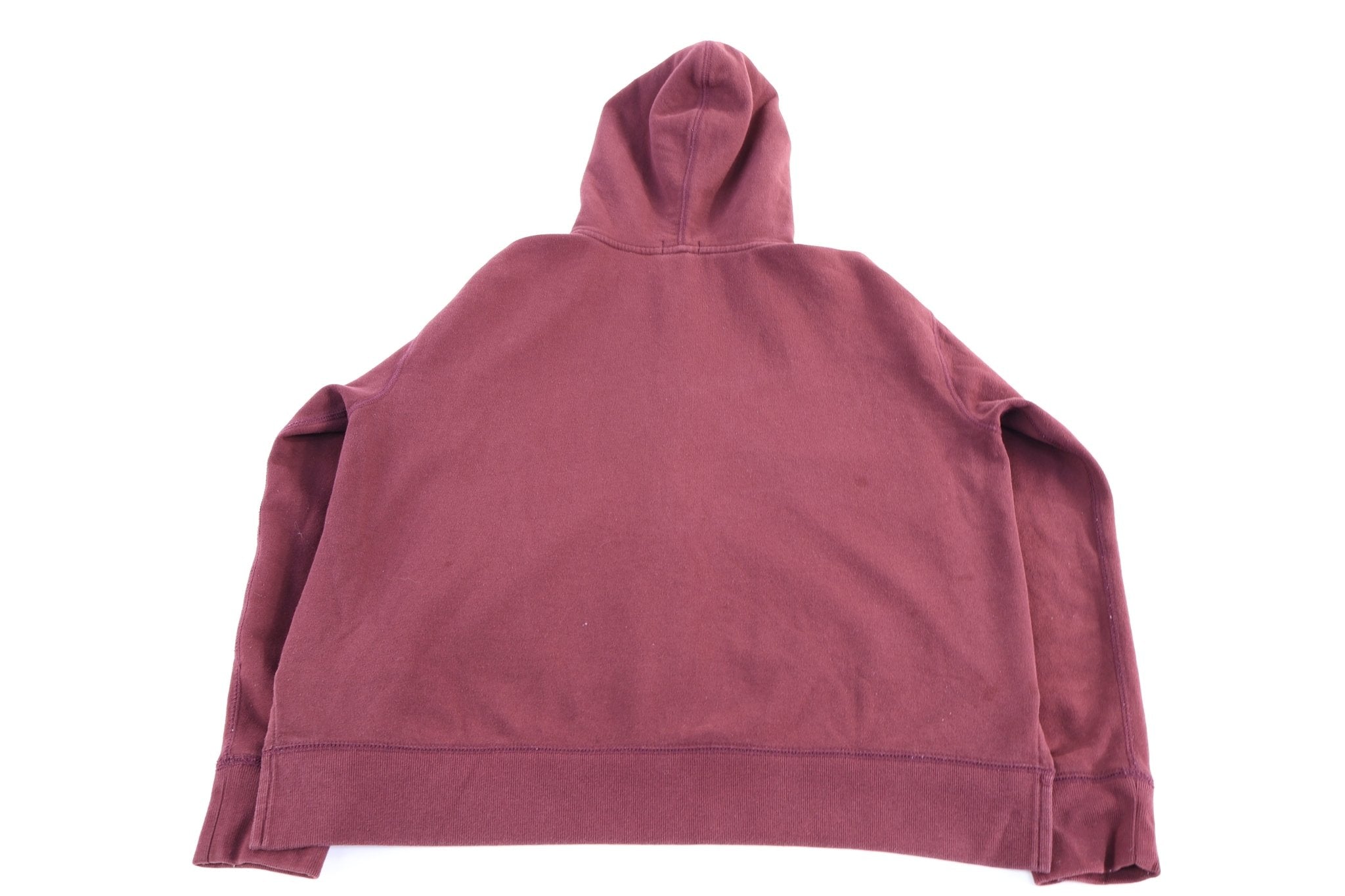 Women's Polo Ralph Lauren Maroon Full Zip Hoodie - Jacket - Thrifted Threads
