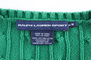 Women's Polo Ralph Lauren Sport Cable Knit Sweater - Sweater - Thrifted Threads