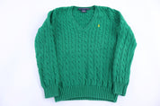 Women's Polo Ralph Lauren Sport Cable Knit Sweater - Sweater - Thrifted Threads