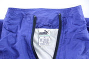 Women's Puma Embroidered Logo Purple, Neon, & Blue Zip Up Jacket - Jackets - Thrifted Threads
