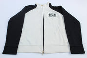 Women's Ralph Lauren Active Embroidered Black & White Zip Up Jacket - Jackets - Thrifted Threads