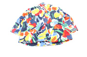 Women's Ralph Lauren Colorful Abstract Floral Coat - ThriftedThreads.com