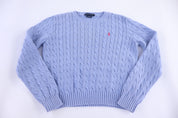 Women's Ralph Lauren Embroidered Knit Sweater - Sweater - Thrifted Threads