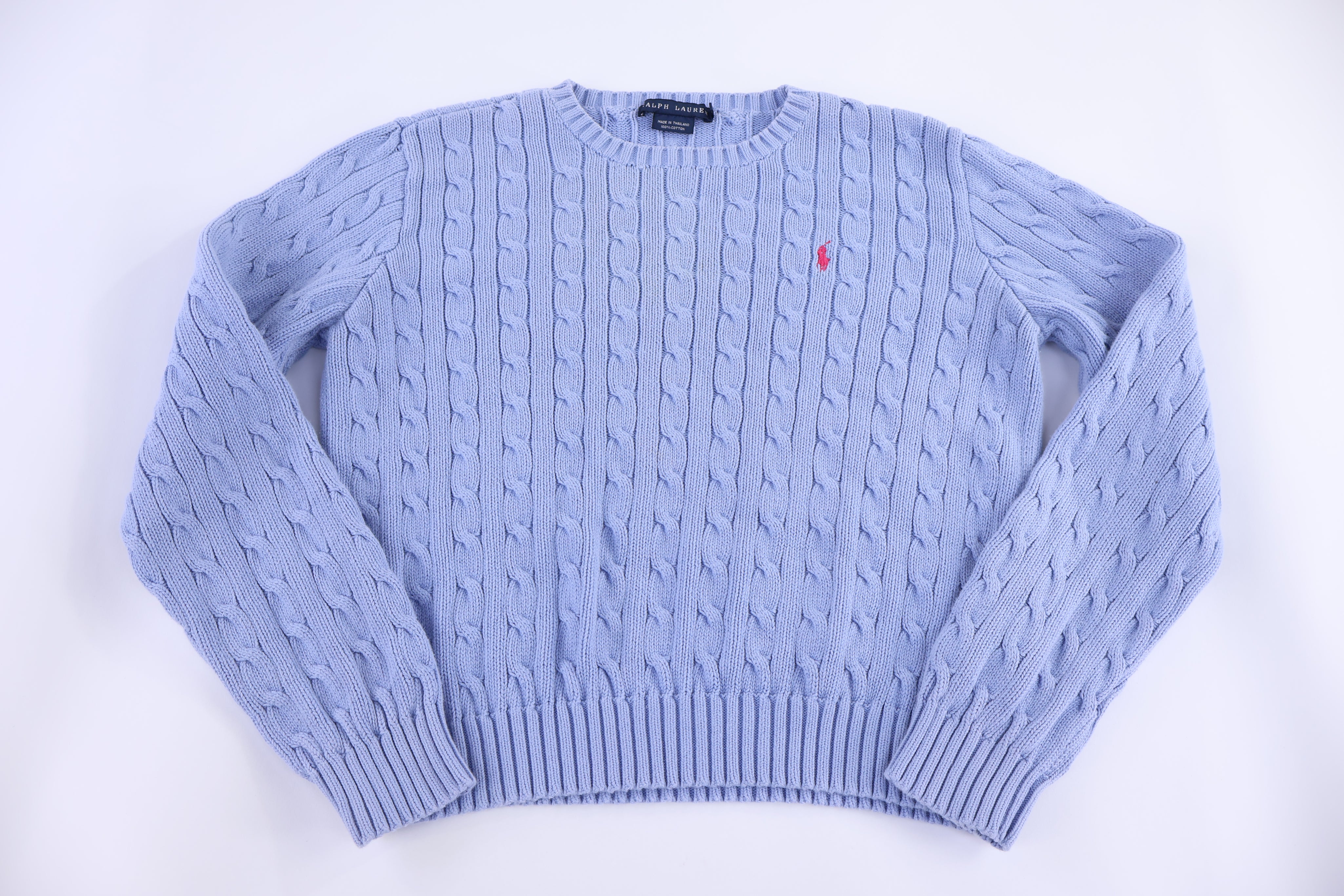 Women's Ralph Lauren Embroidered Knit Sweater - Sweater - Thrifted Threads