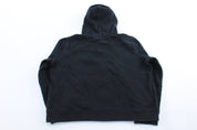 Women's Ralph Lauren Embroidered Logo Black Zip Up Hoodie - Jacket - Thrifted Threads