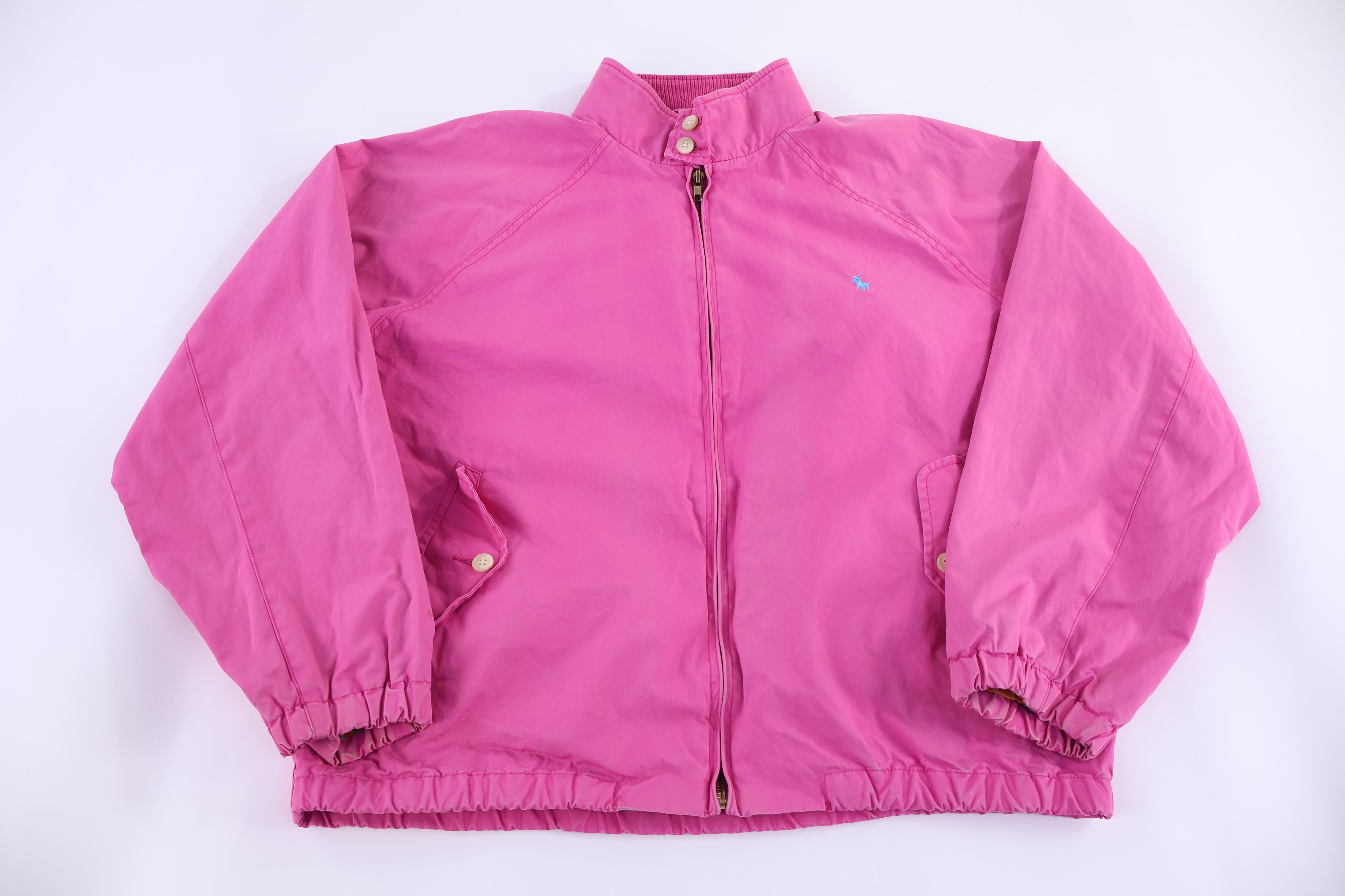 Women's Ralph Lauren Embroidered Logo Full Zip Jacket - Jacket - Thrifted Threads
