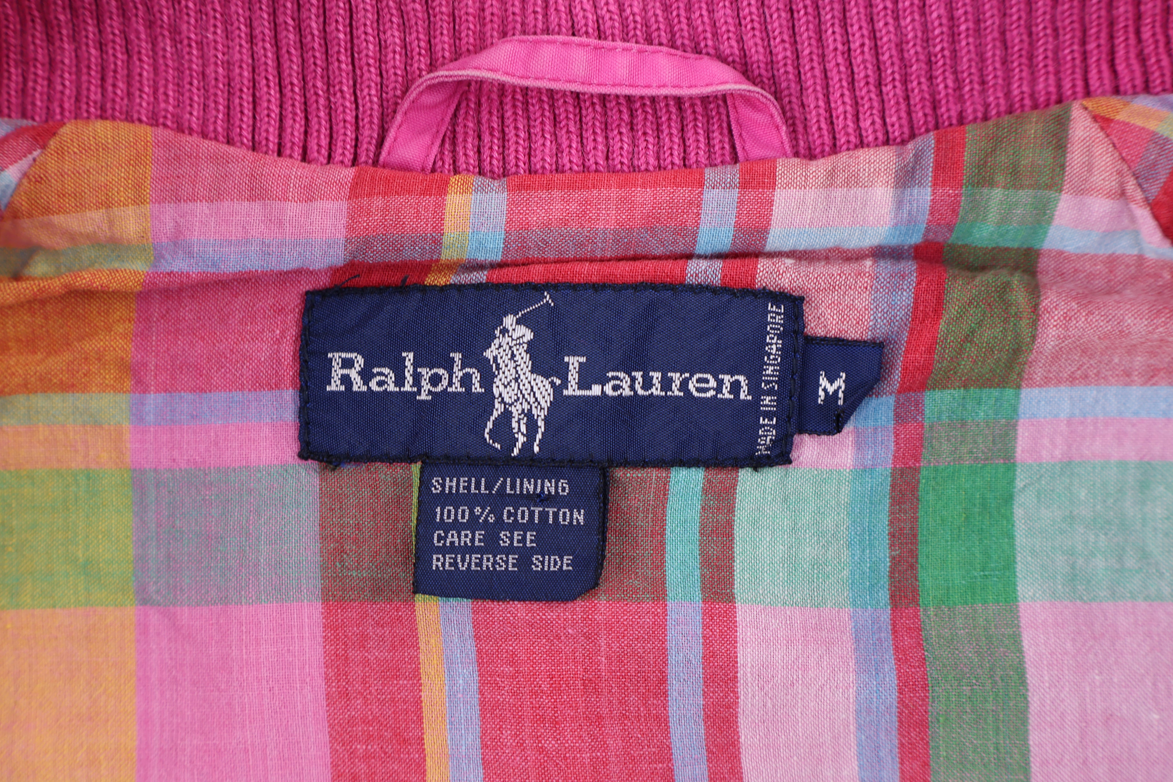 Women's Ralph Lauren Embroidered Logo Full Zip Jacket - Jacket - Thrifted Threads