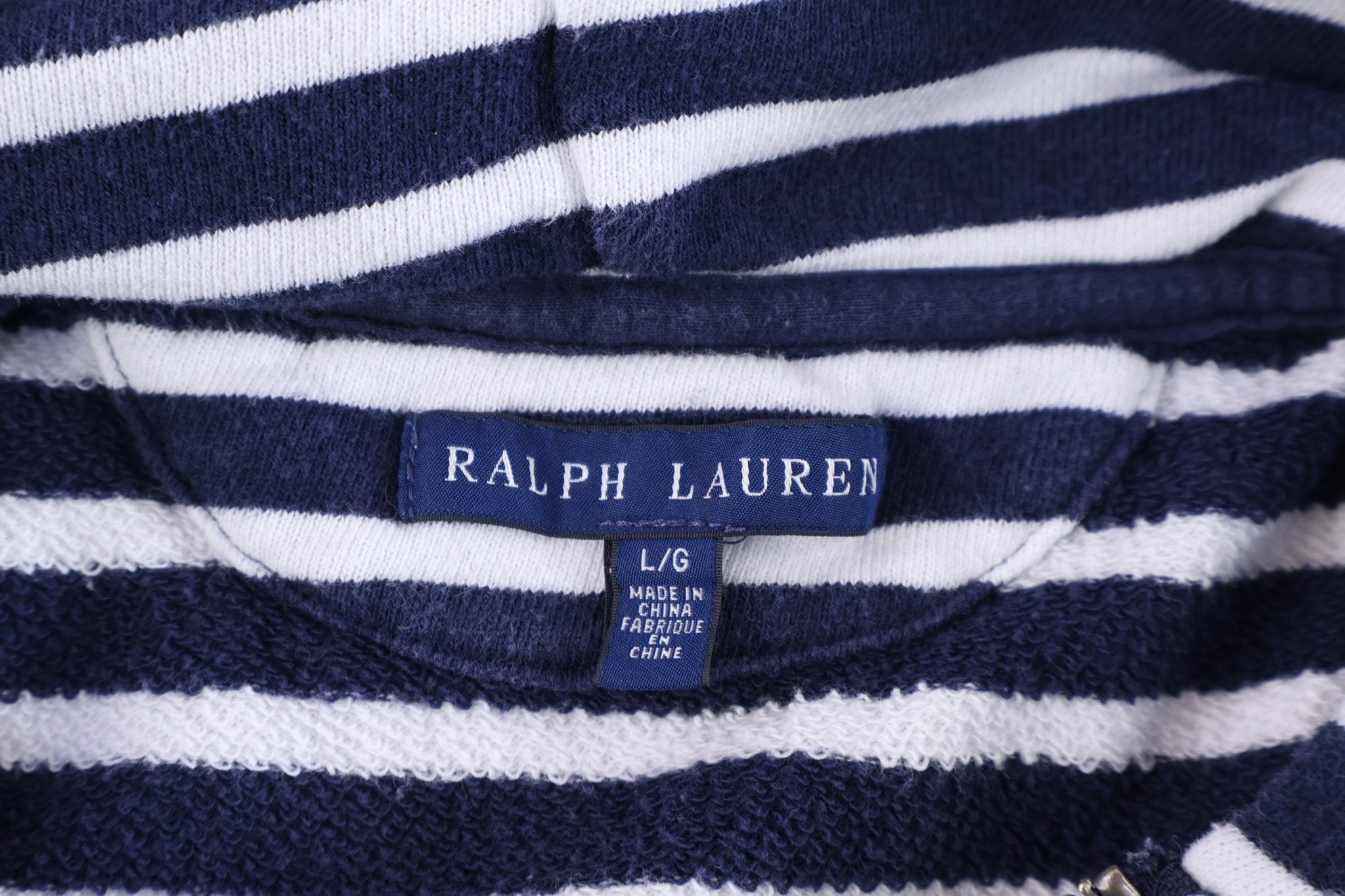 Women's Ralph Lauren Embroidered Logo Full Zip Sweater - Sweater - Thrifted Threads