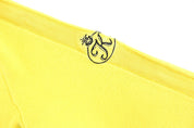 Women's Ralph Lauren Embroidered Logo Yellow Sweater - ThriftedThreads.com