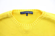 Women's Ralph Lauren Embroidered Logo Yellow Sweater - Sweater - Thrifted Threads