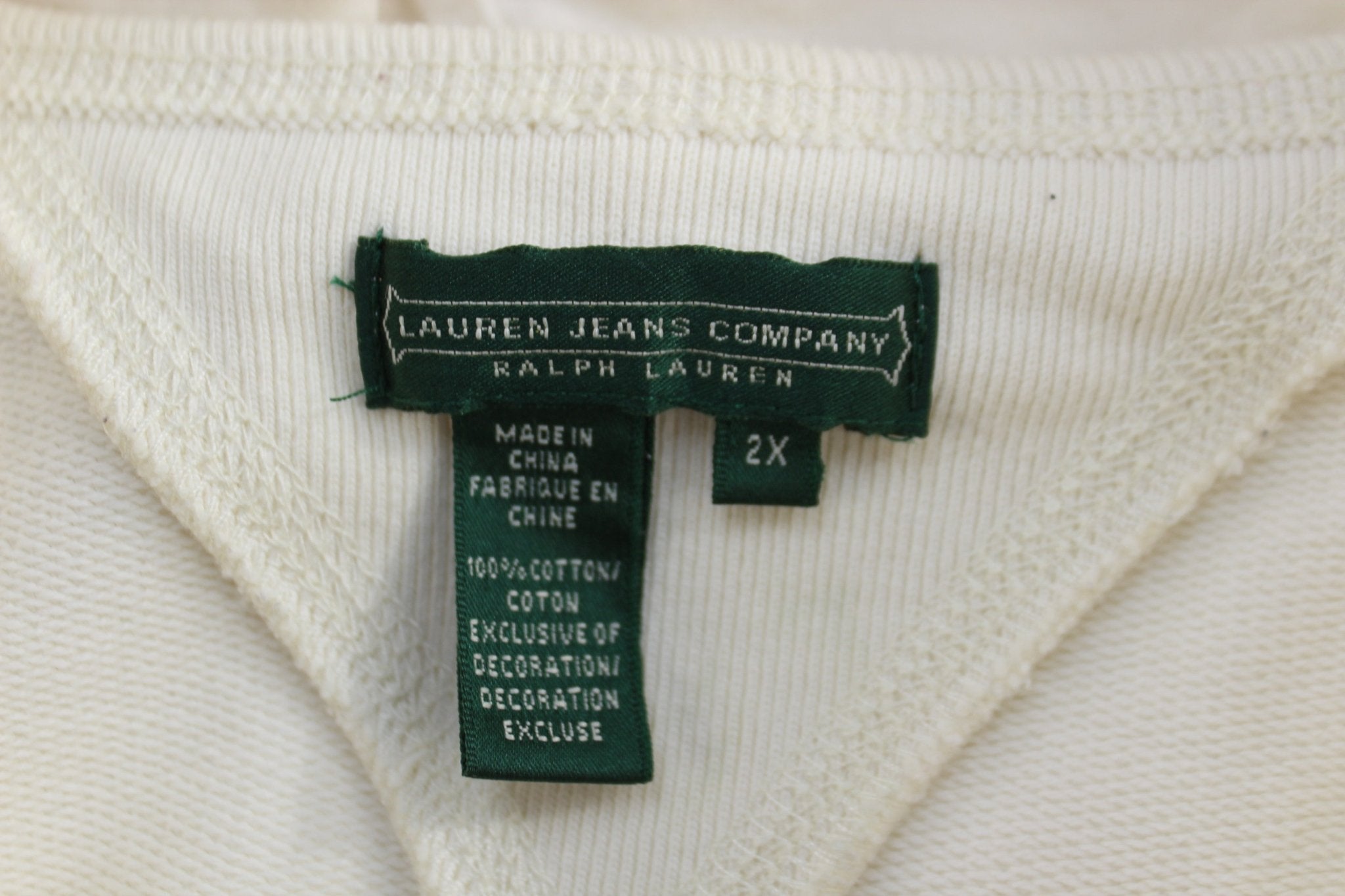 Women's Ralph Lauren Flowers Graphic Pullover Hoodie - Sweatshirt - Thrifted Threads