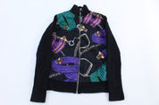 Women's Ralph Lauren Full Zip Sweater - Sweater - Thrifted Threads