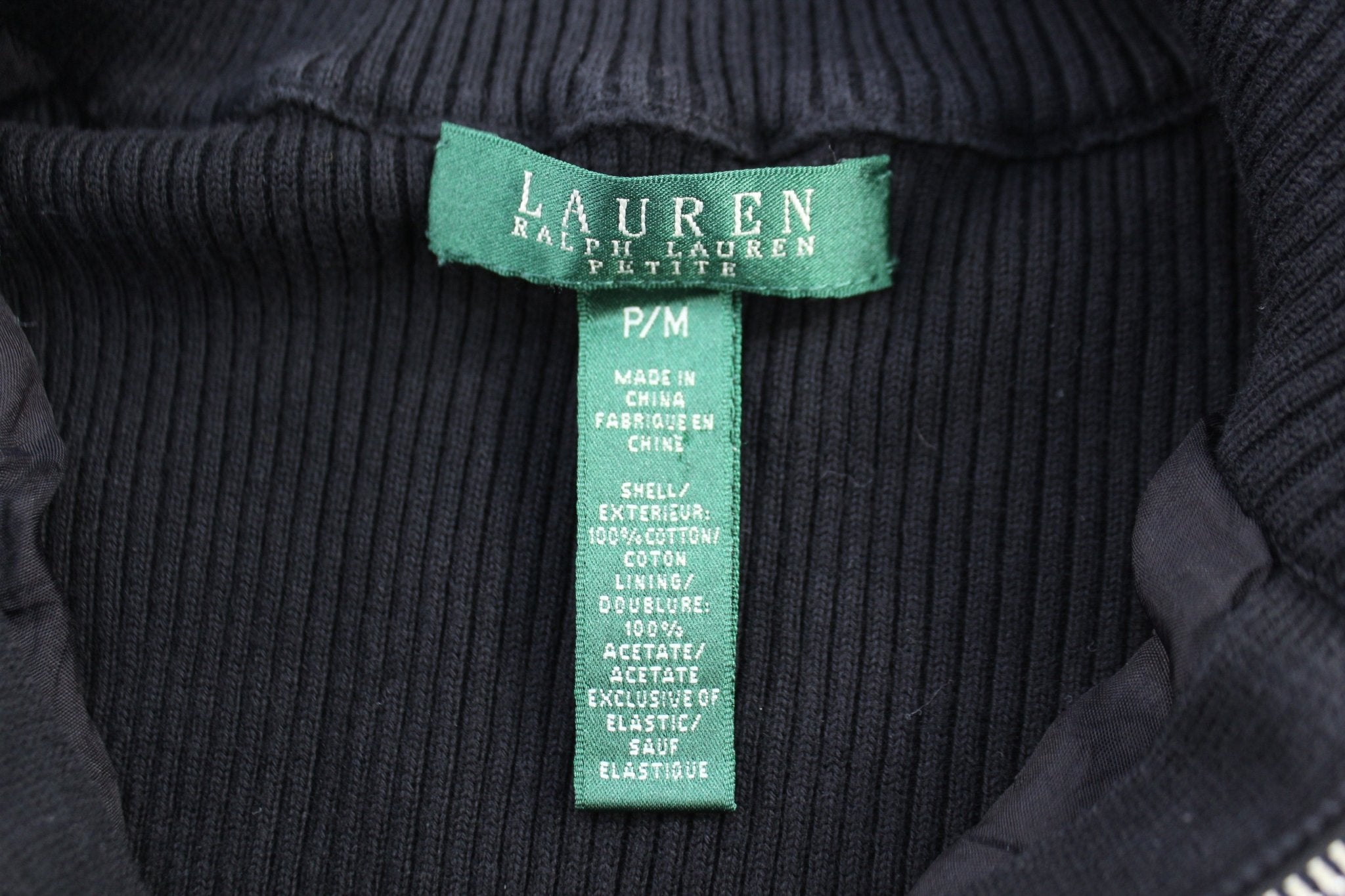 Women's Ralph Lauren Full Zip Sweater - Sweater - Thrifted Threads