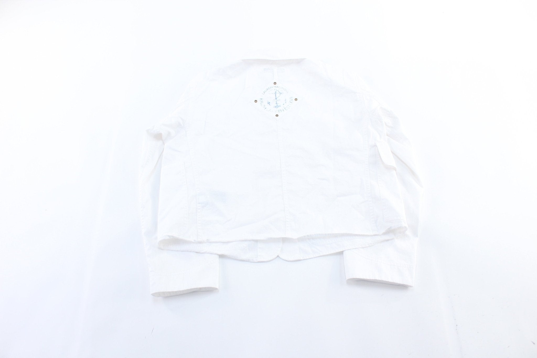 Women's Ralph Lauren Nautique White Jacket - ThriftedThreads.com