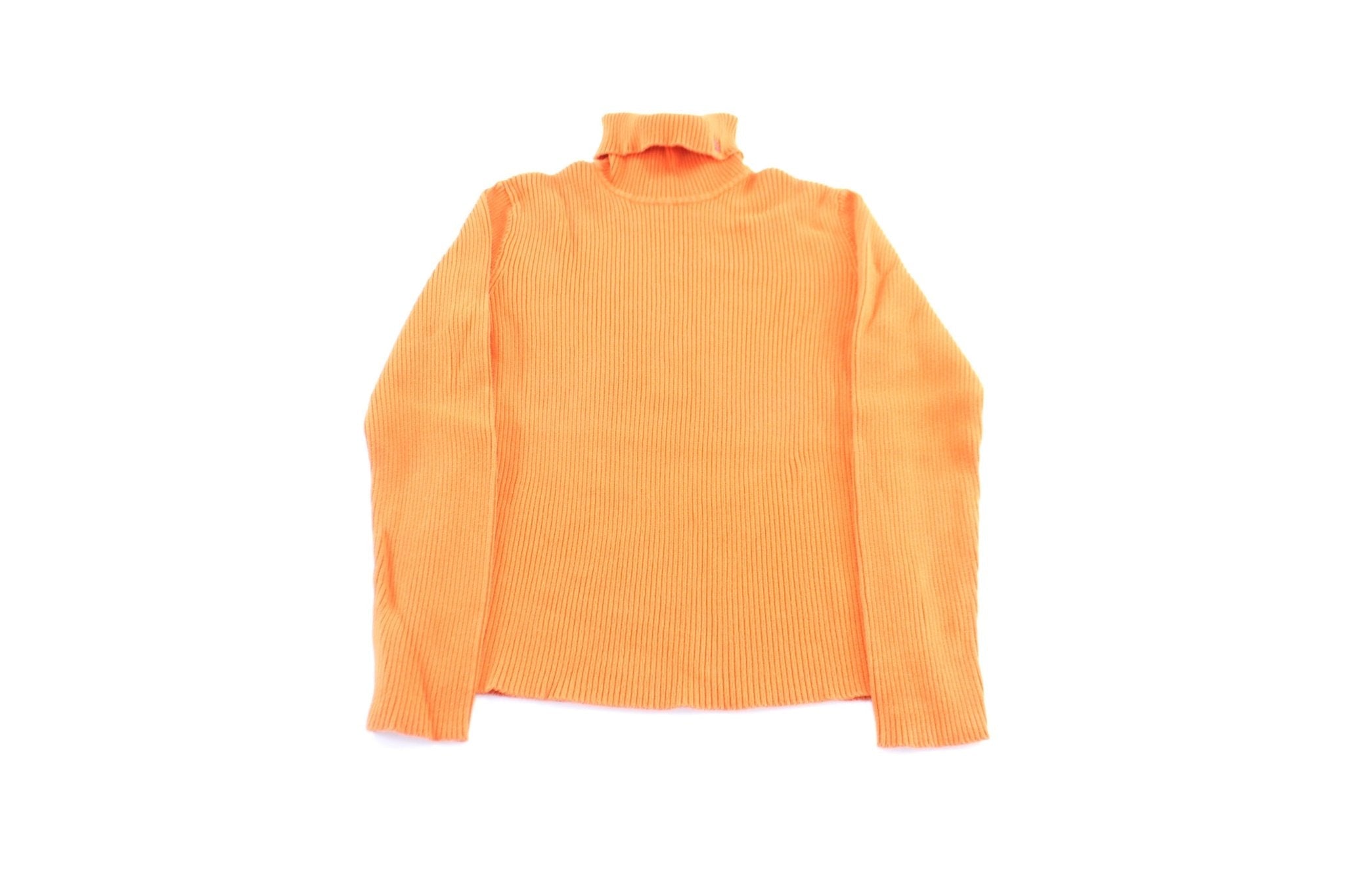 Women's Ralph Lauren Orange Turtleneck Sweater - Sweater - Thrifted Threads