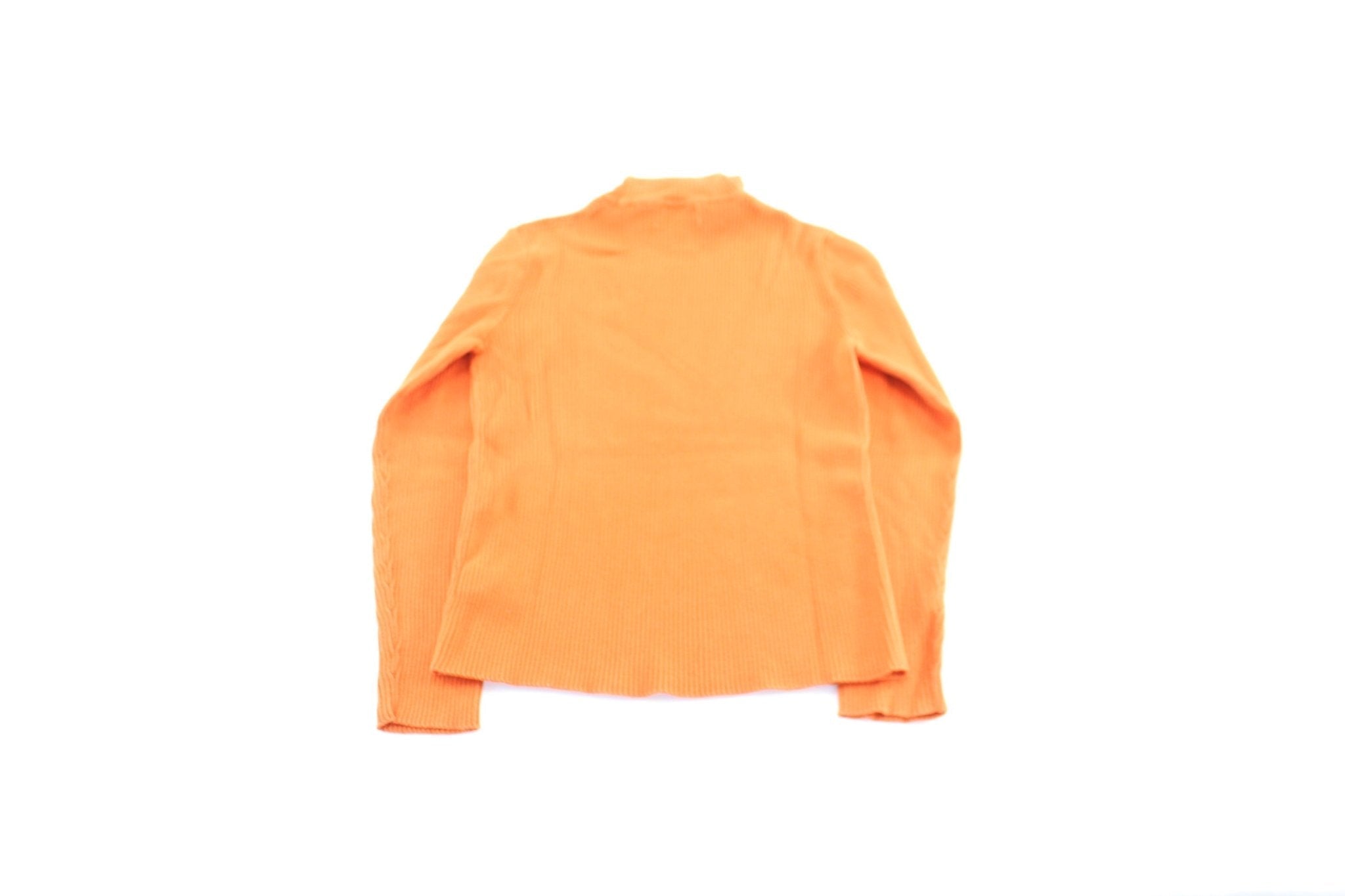 Women's Ralph Lauren Orange Turtleneck Sweater - Sweater - Thrifted Threads