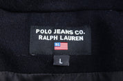 Women's Ralph Lauren Polo Jeans Co Black Wool Coat - Jackets - Thrifted Threads