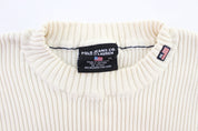 Women's Ralph Lauren Polo Jeans Co. White Sweater - ThriftedThreads.com
