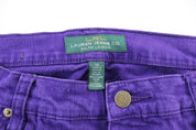 Women's Ralph Lauren Purple Denim Jeans - ThriftedThreads.com