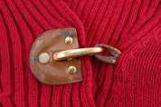 Women's Ralph Lauren Red Knit Sweater - ThriftedThreads.com