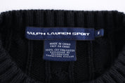 Women's Ralph Lauren Sport Cable Knit Sweater - Sweater - Thrifted Threads