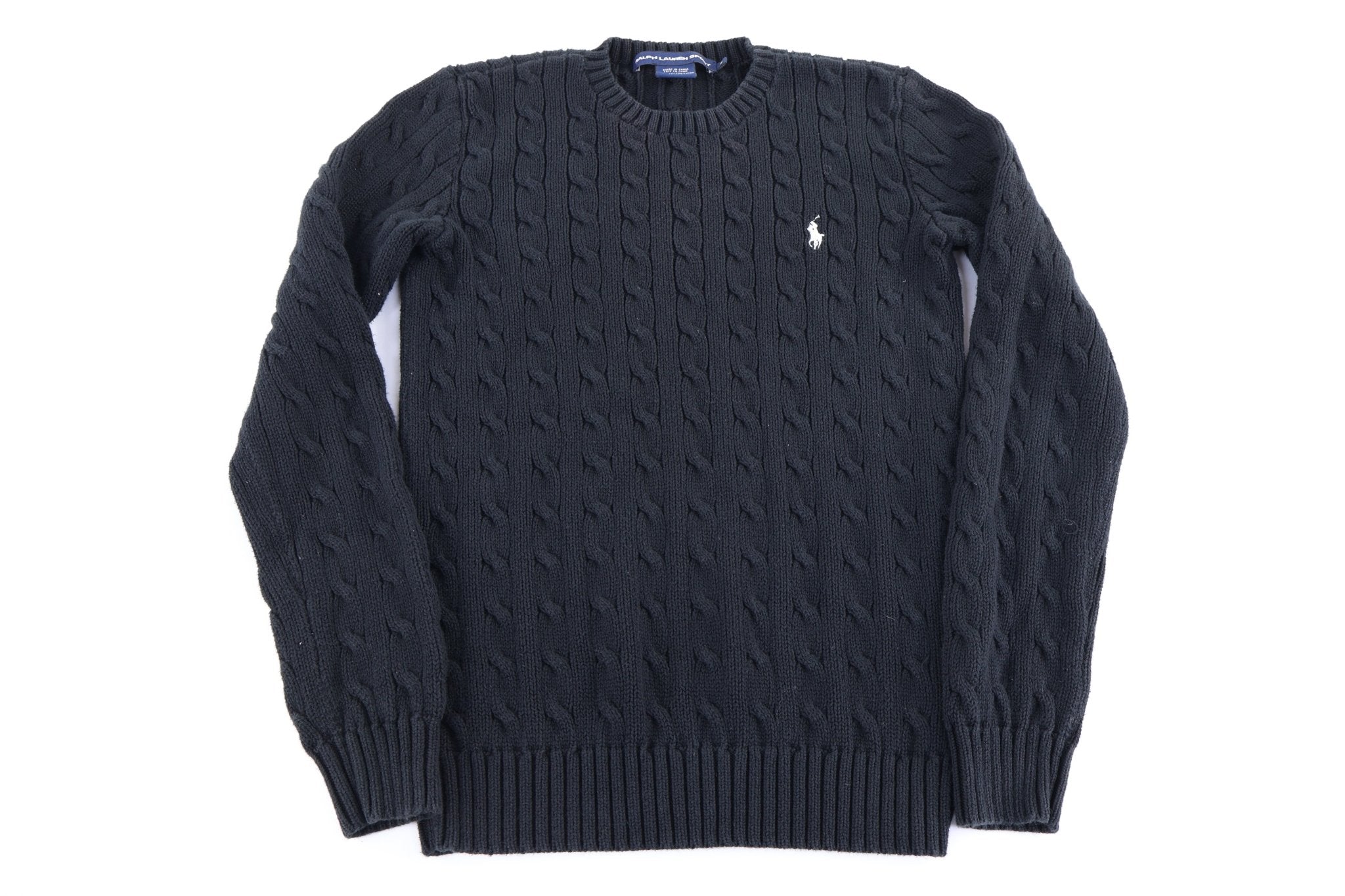 Women's Ralph Lauren Sport Cable Knit Sweater - Sweater - Thrifted Threads