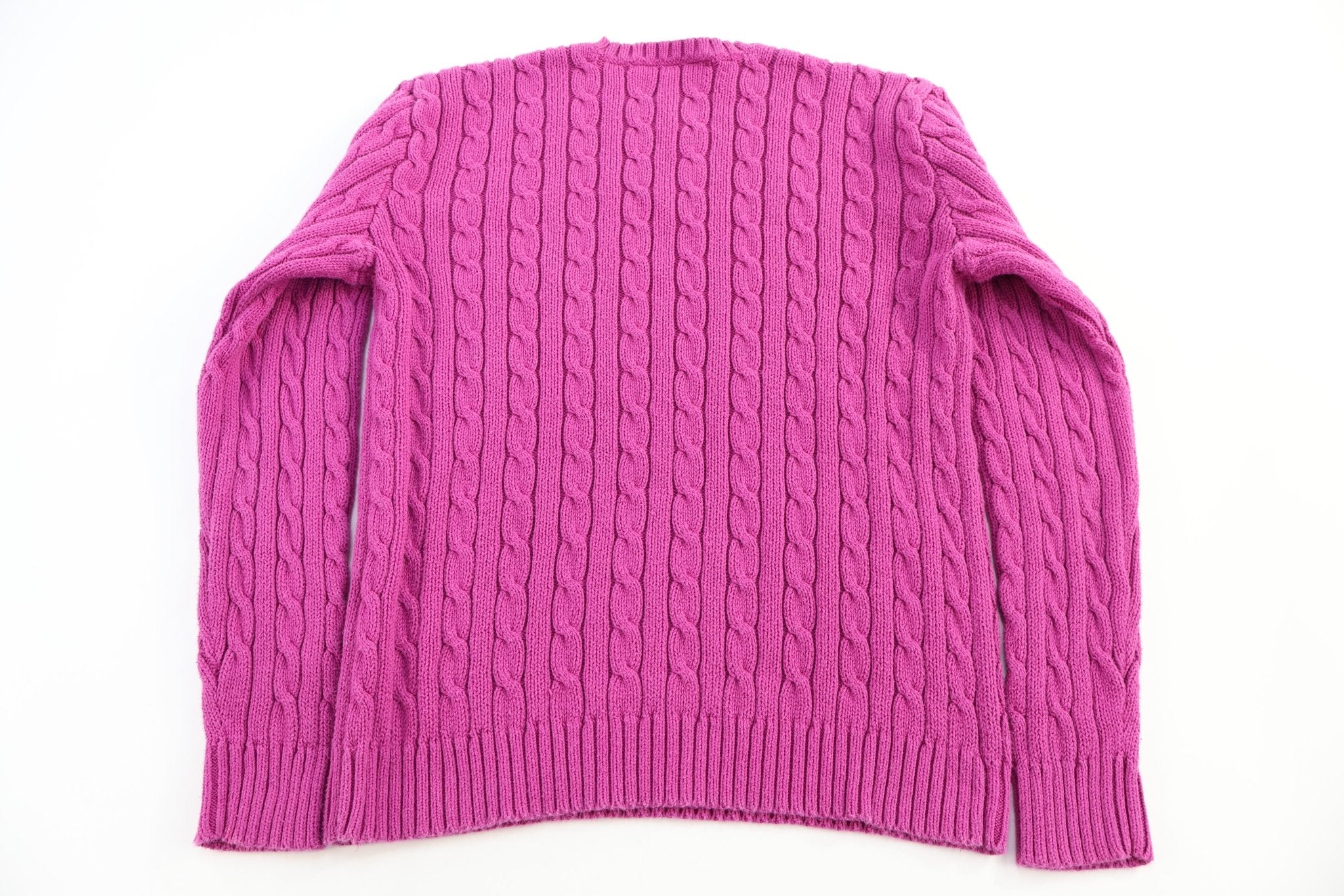 Women's Ralph Lauren Sport Cable Knit Sweater - Sweater - Thrifted Threads