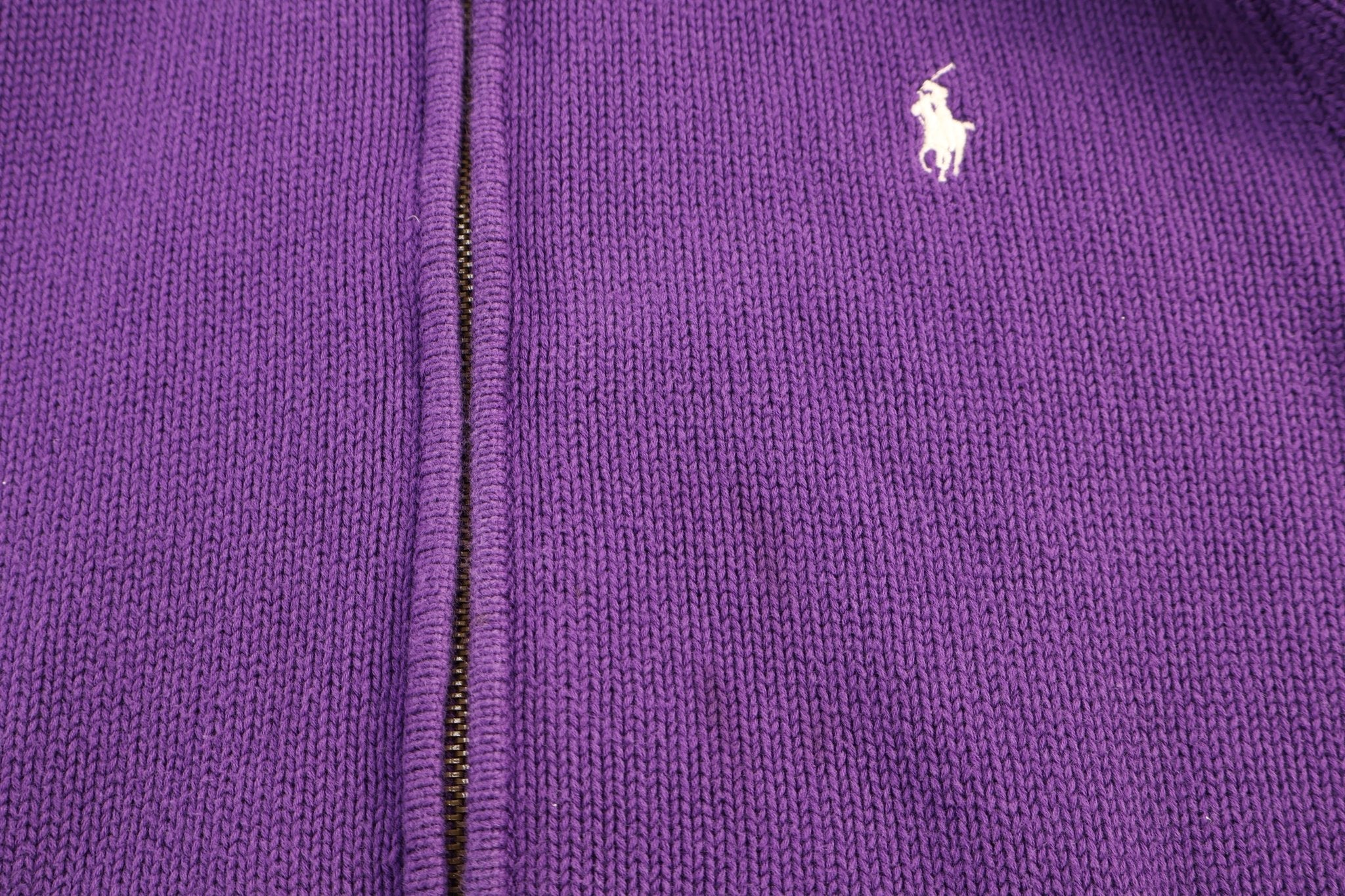 Women's Ralph Lauren Sport Full Zip Sweater - Sweater - Thrifted Threads