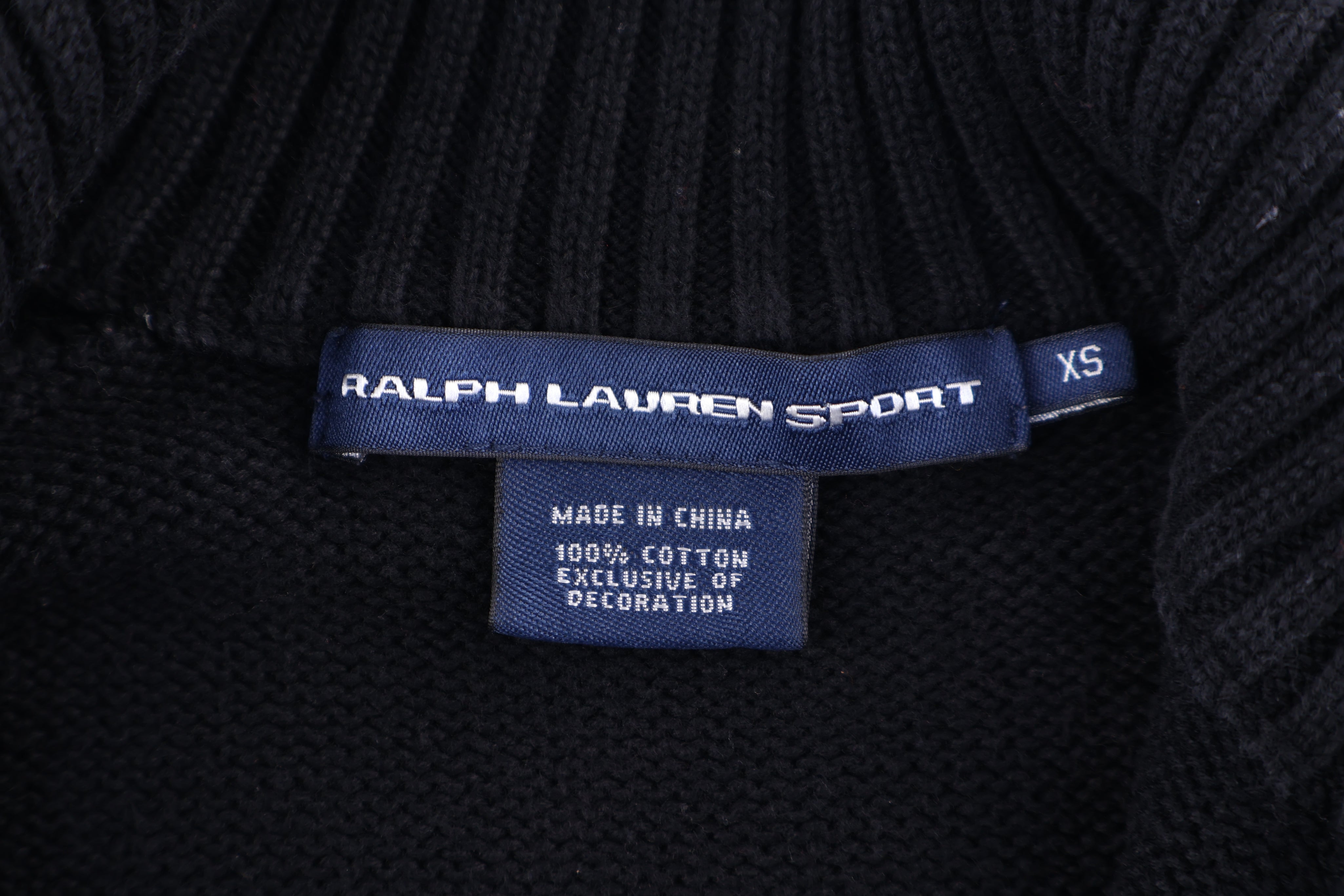 Women's Ralph Lauren Sport Full Zip Sweater - Sweater - Thrifted Threads