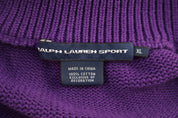 Women's Ralph Lauren Sport Full Zip Sweater - Sweater - Thrifted Threads