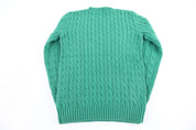 Women's Ralph Lauren Sport Green Knit Sweater - Sweater - Thrifted Threads