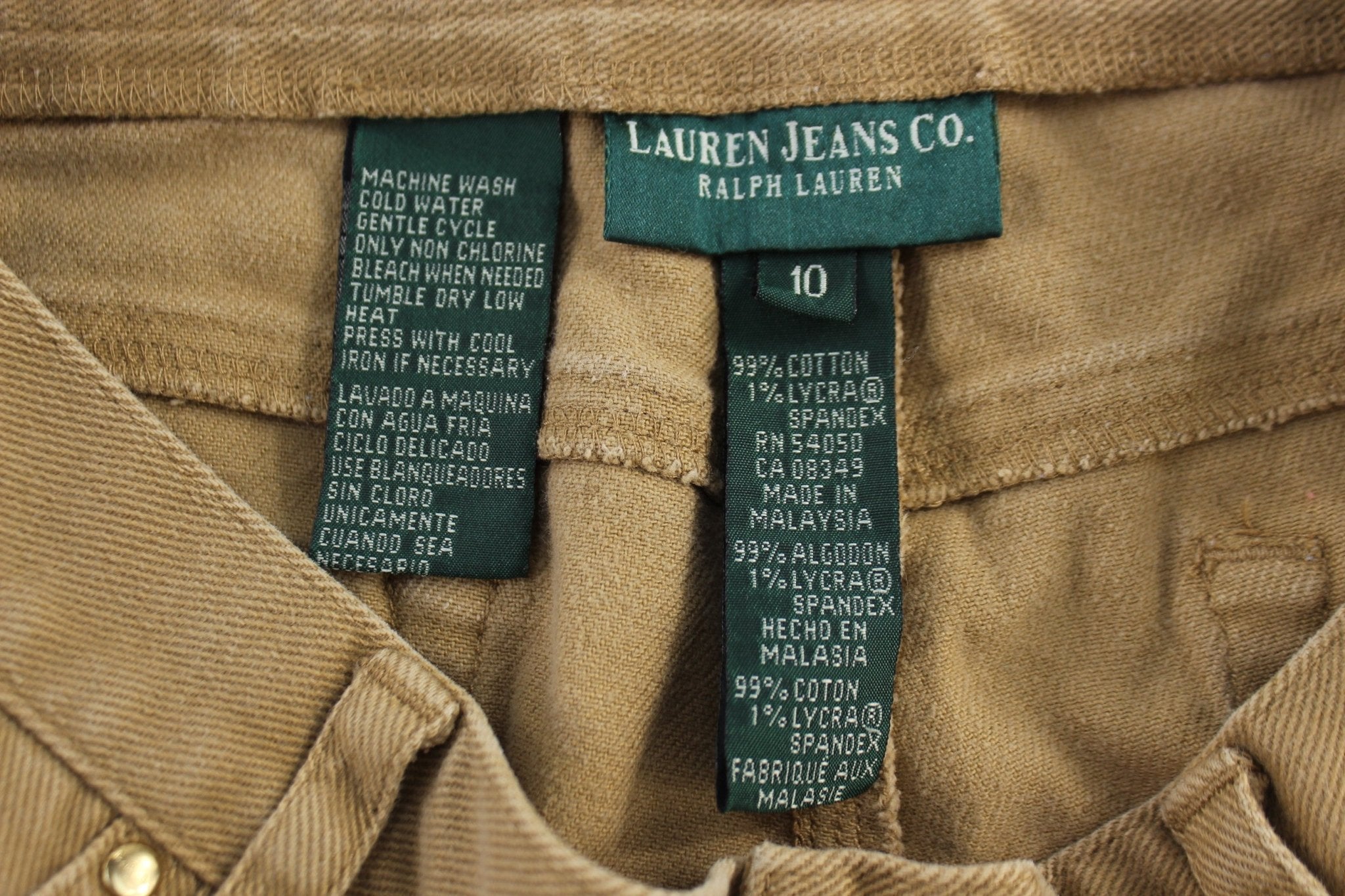 Women's Ralph Lauren Tan Pants - Pants - Thrifted Threads