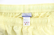 Women's Reebok Embroidered Logo Yellow & Blue Pants - Pants/Shorts - Thrifted Threads