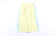 Women's Reebok Embroidered Logo Yellow & Blue Pants - Pants/Shorts - Thrifted Threads
