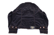 Women's Revolt Black Corduroy Jacket - Jacket - Thrifted Threads