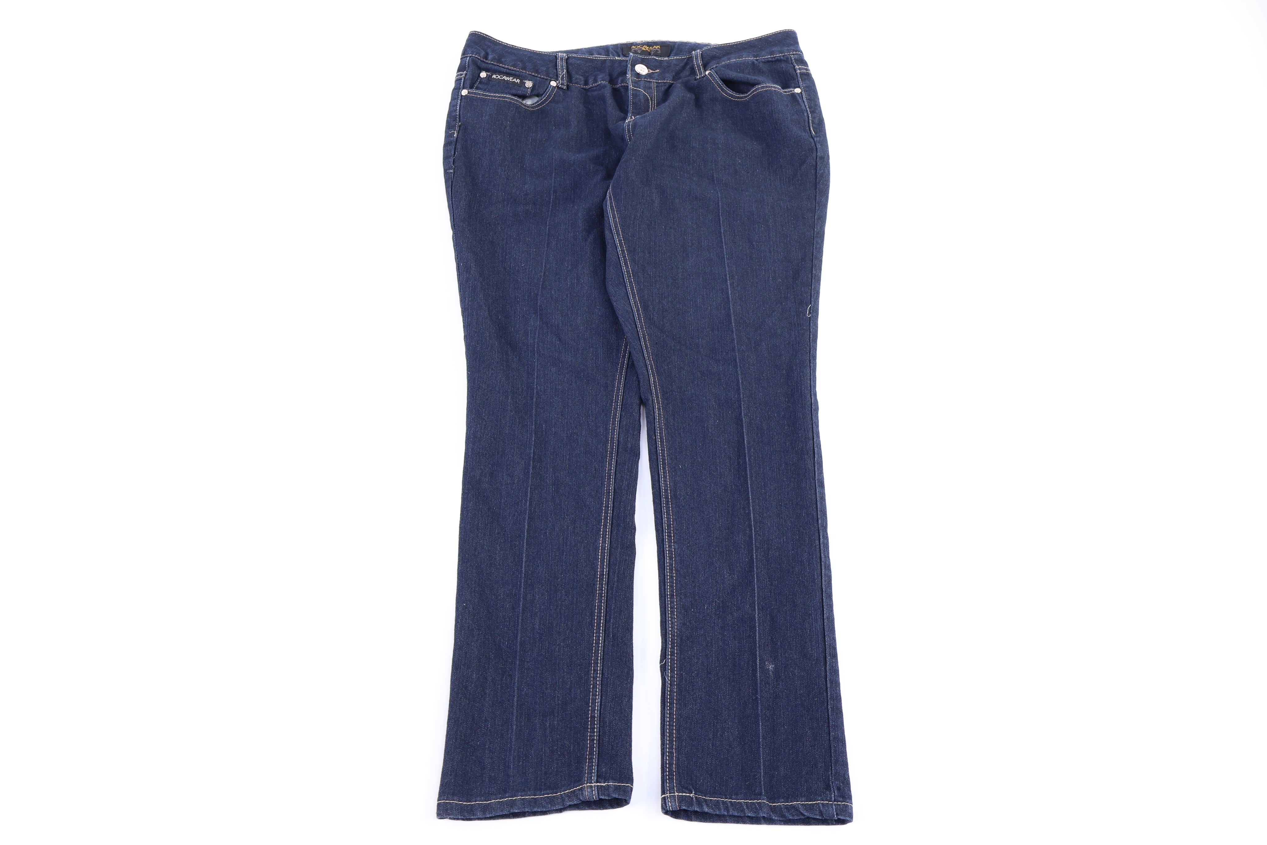 Women's Rocawear Dark Wash Denim Jeans - Pants - Thrifted Threads
