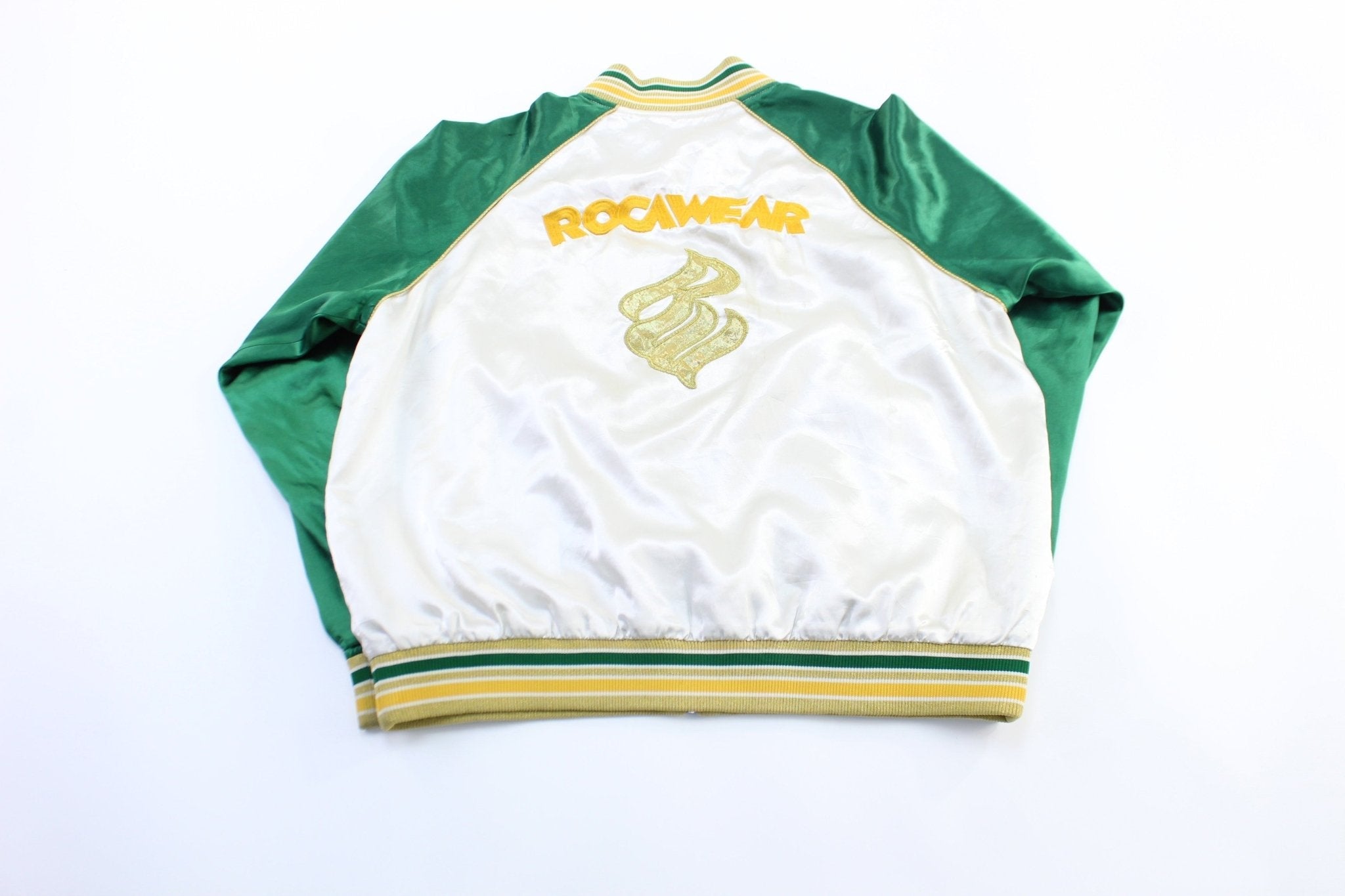 Women's Rocawear Embroidered Reversible Zip Up Jacket - Jacket - Thrifted Threads