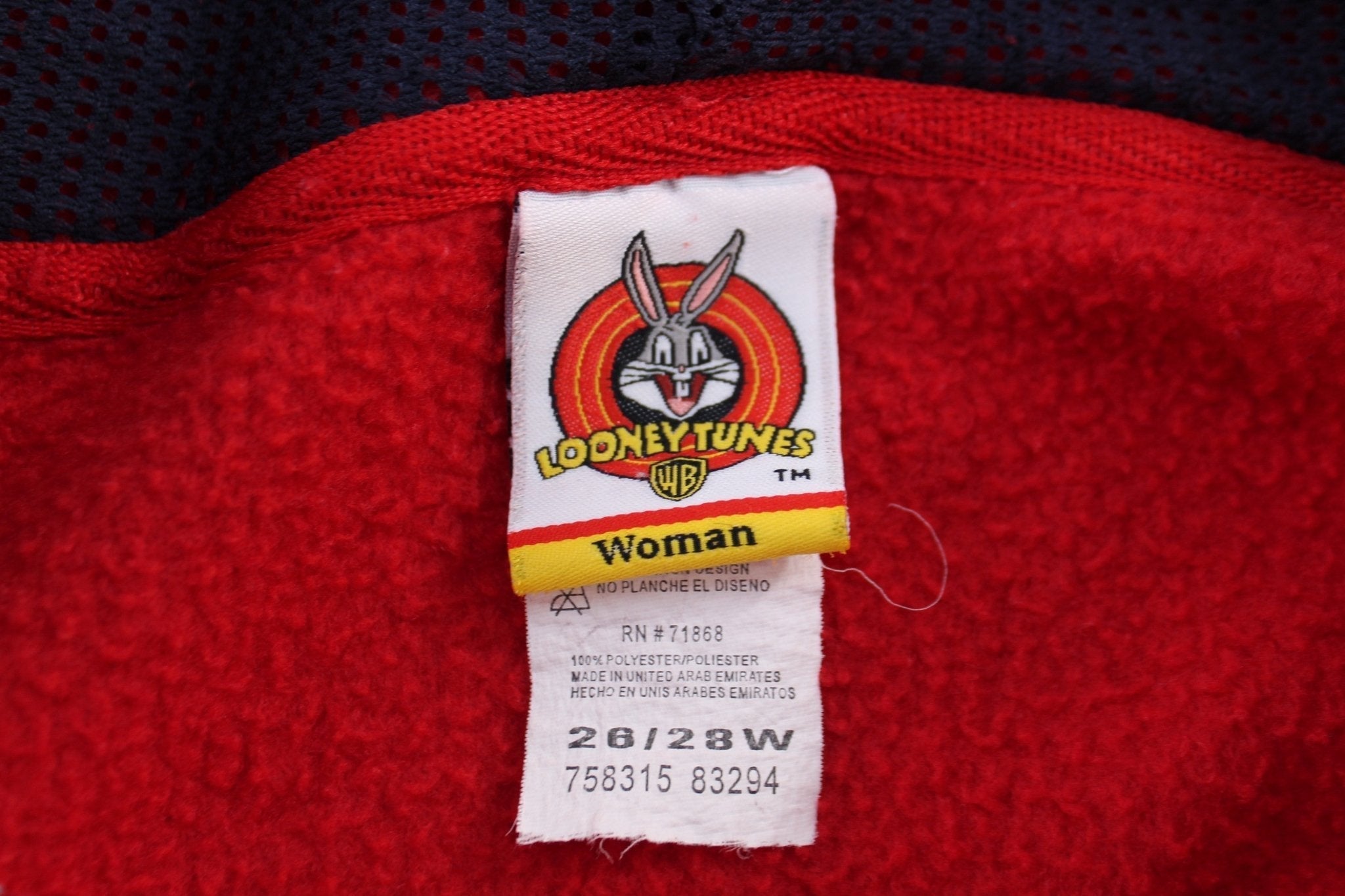 Women's Sylvester & Tweety Bird Fleece Pullover Hoodie - Jackets - Thrifted Threads