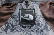 Women's The North Face 550 Embroidered Brown Puffer Vest - ThriftedThreads.com