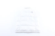 Women's The North Face 600 Embroidered Logo White Zip Up Vest - Jacket - Thrifted Threads