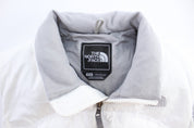 Women's The North Face 600 Embroidered Logo White Zip Up Vest - Jacket - Thrifted Threads