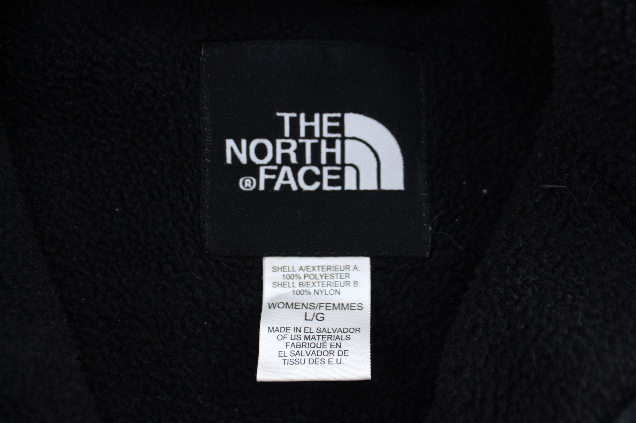 Women's The North Face Black Fleece Zip Up Vest - ThriftedThreads.com