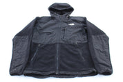 Women's The North Face Black Hooded Denali Jacket - ThriftedThreads.com